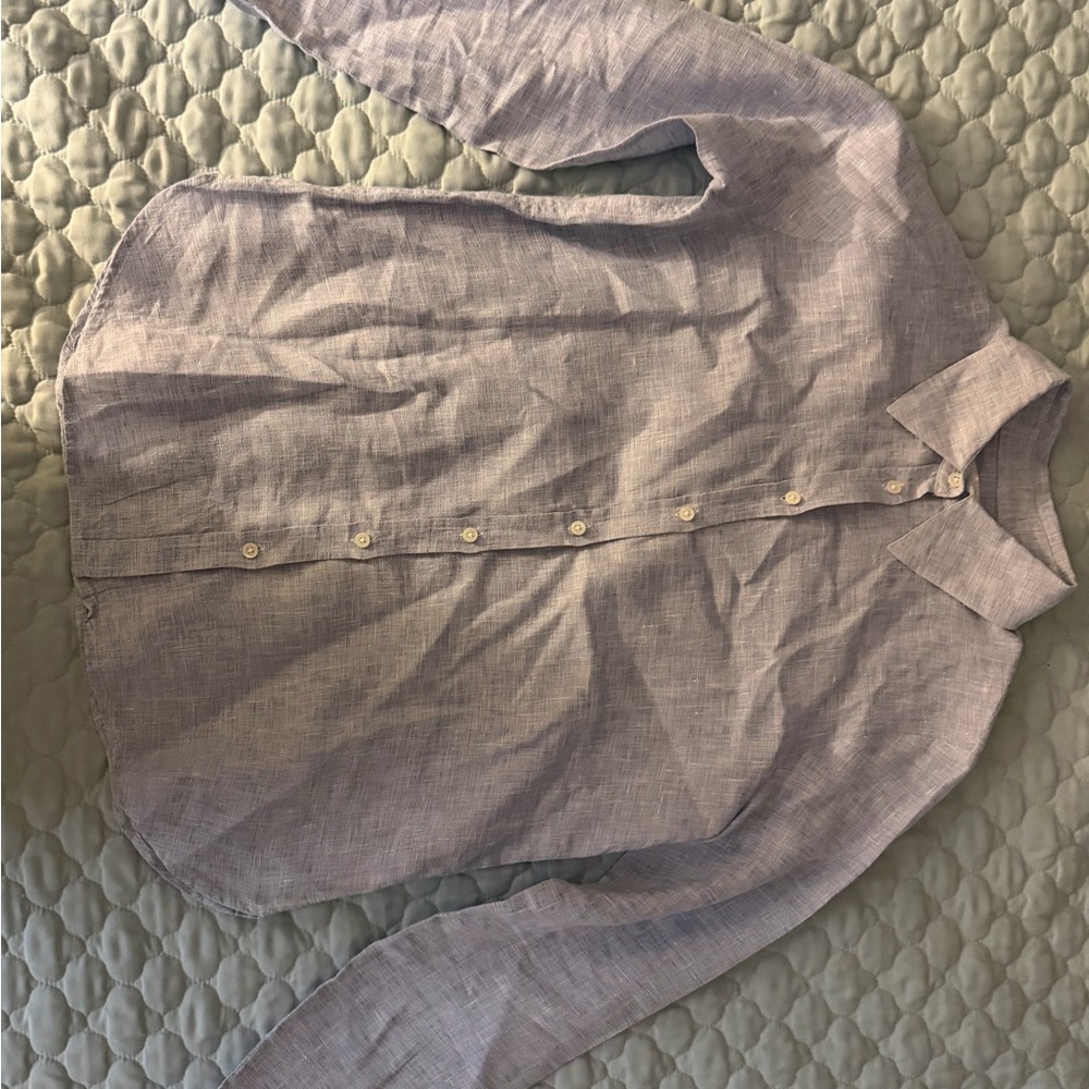 Banana Republic Women’s Linen Button Down Shirt – Size XS
